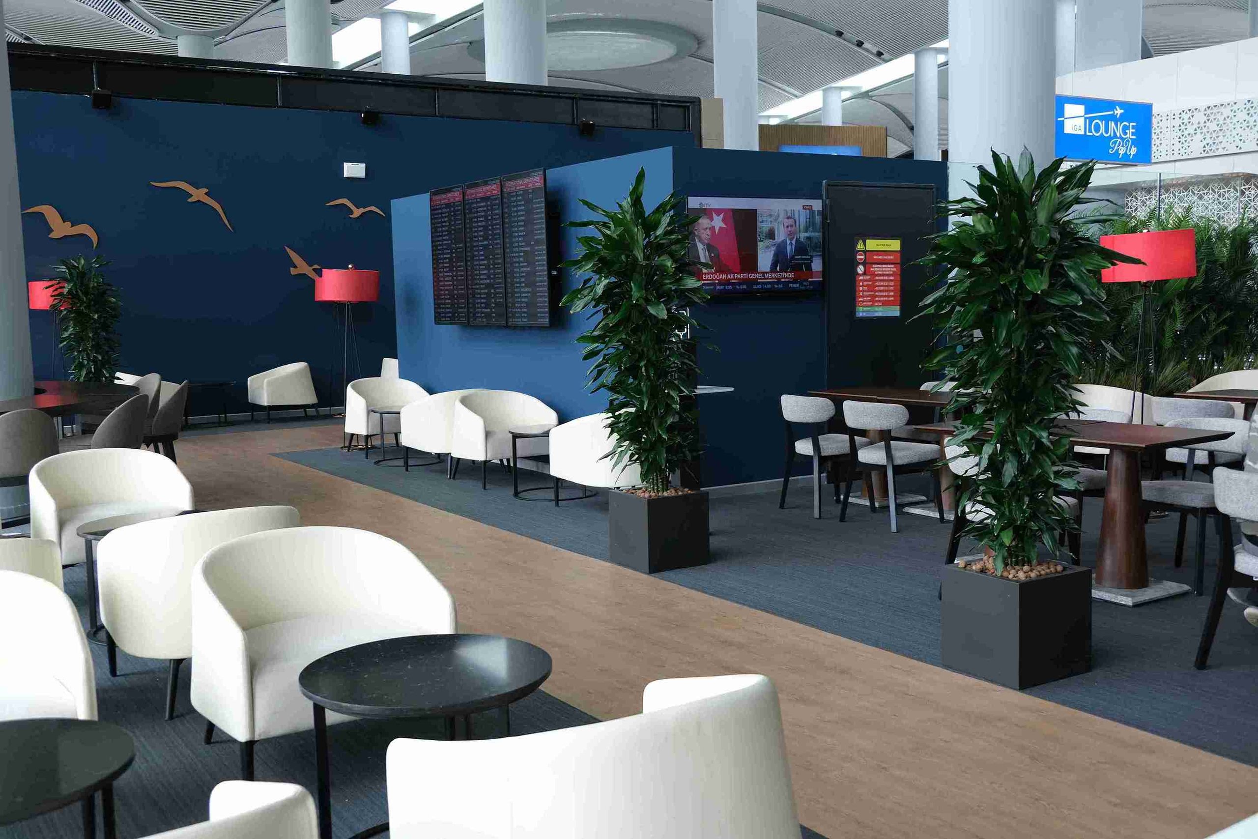 IGA International Pop Up Lounge