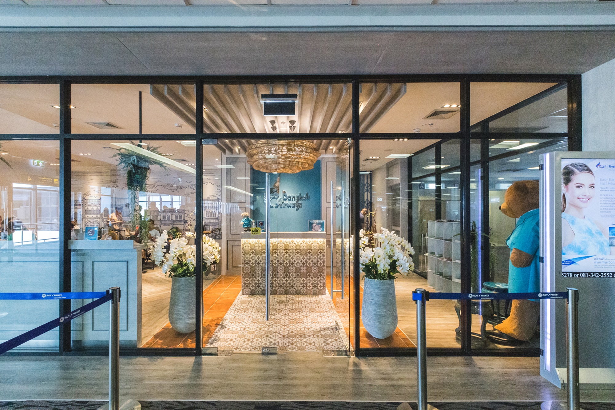 Bangkok Airways Blue Ribbon Lounge