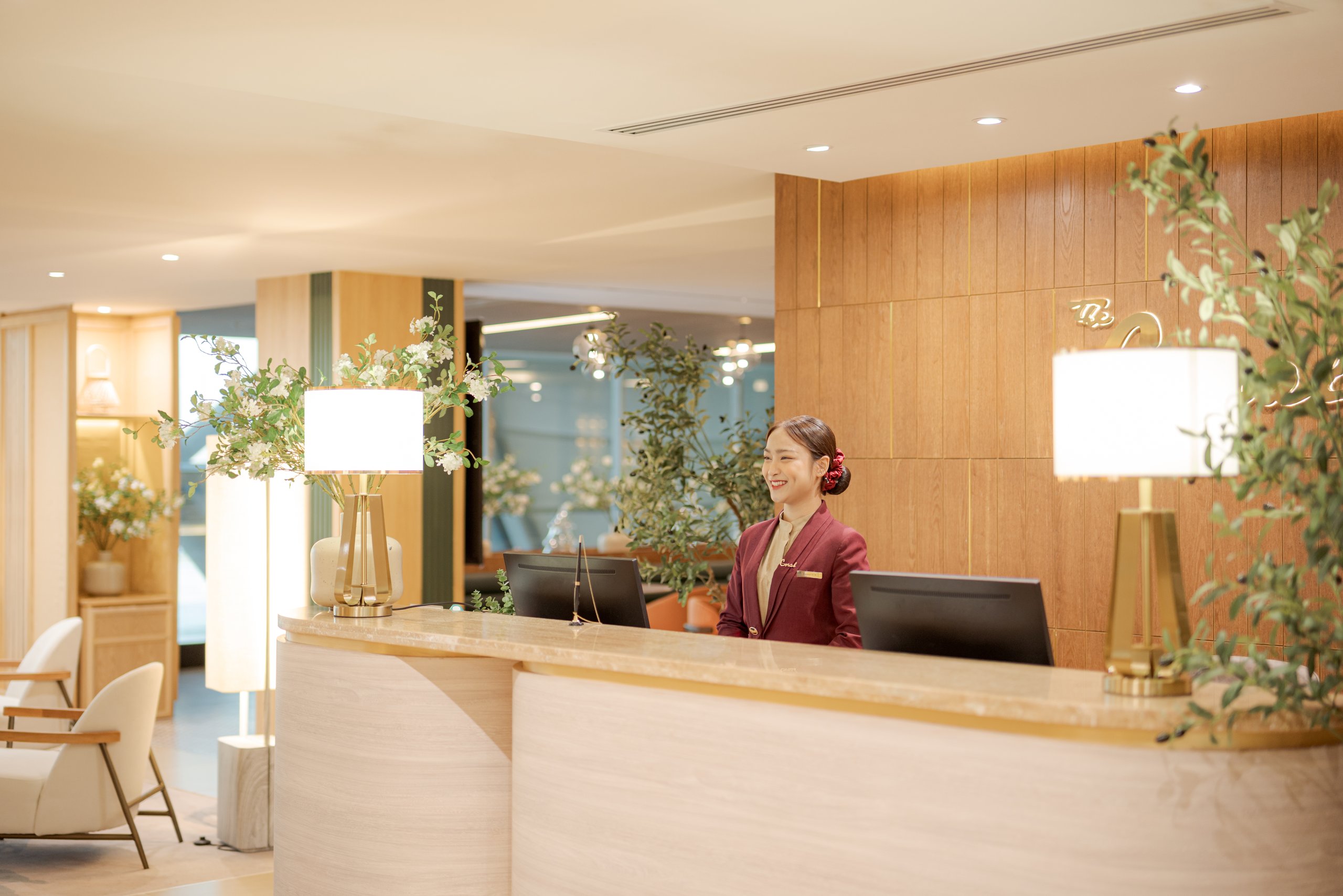 The Coral Finest Business Class Lounge Cocoon