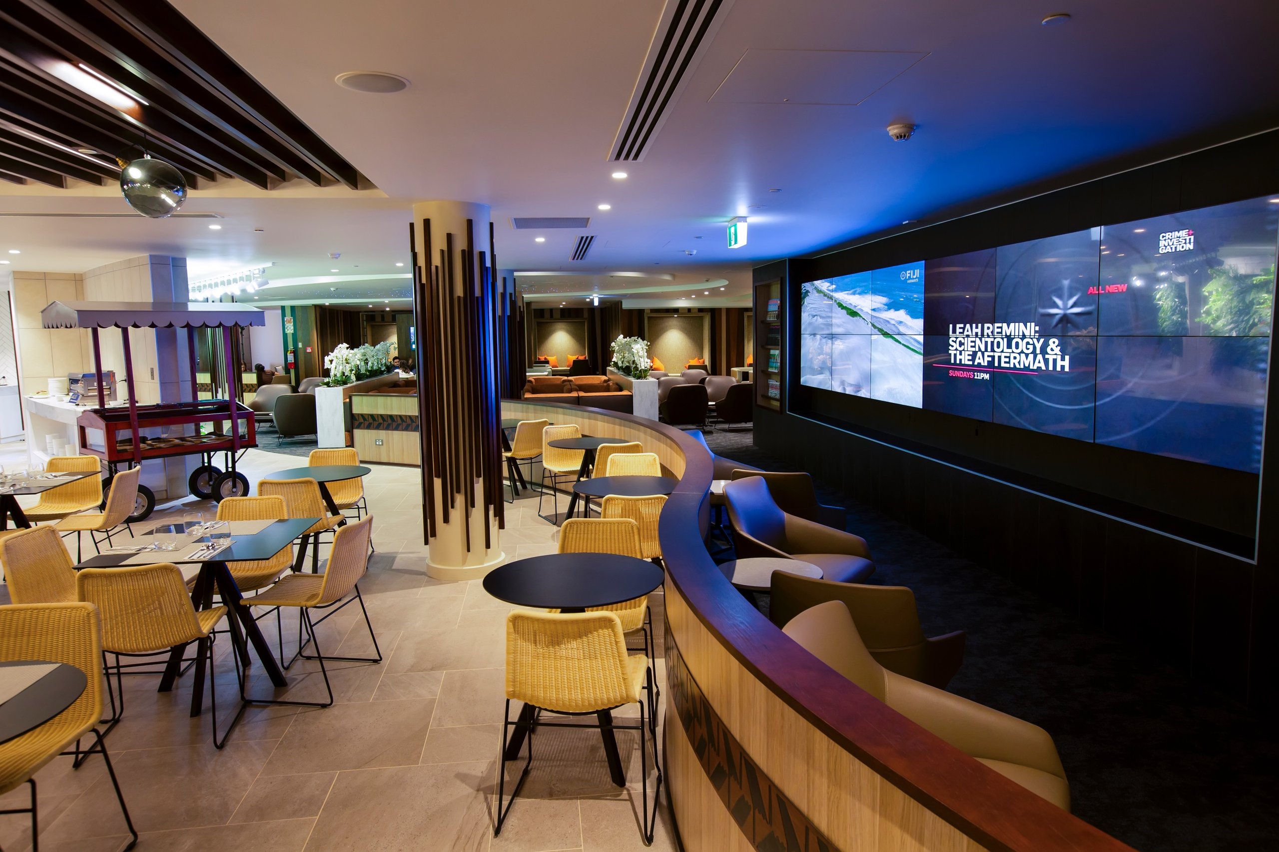 Fiji Airways Premier lounge