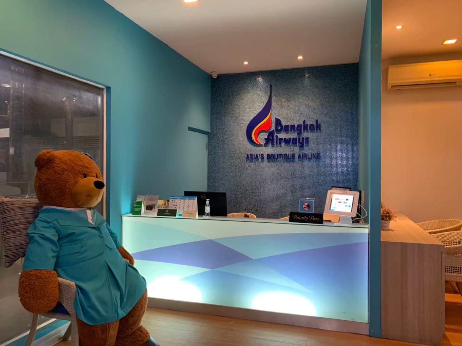Bangkok Airways Blue Ribbon Lounge
